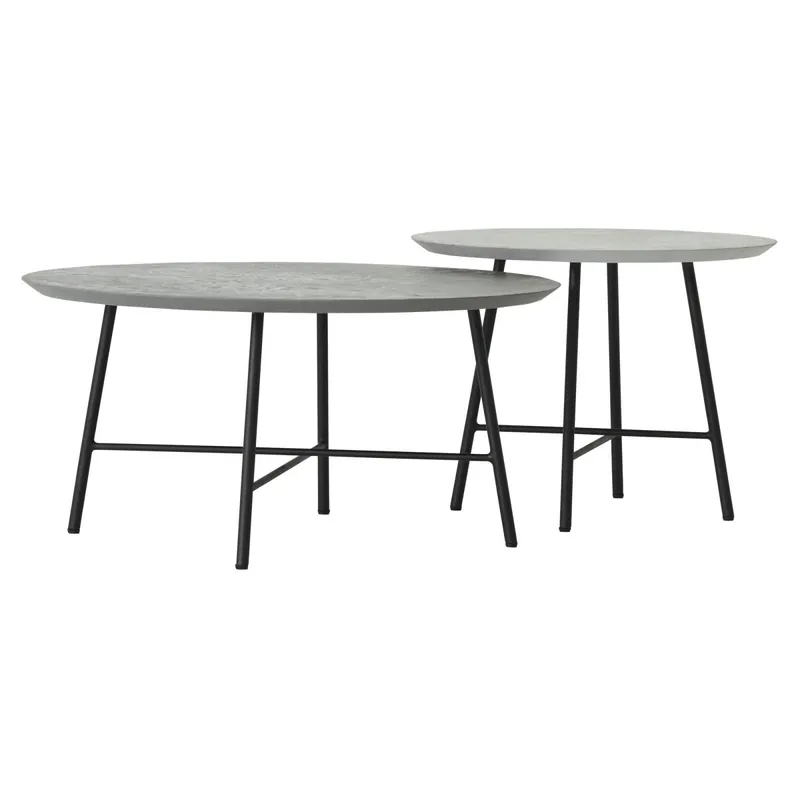 Garantierte Lieferung Delta Air Couchtische 2er-Set