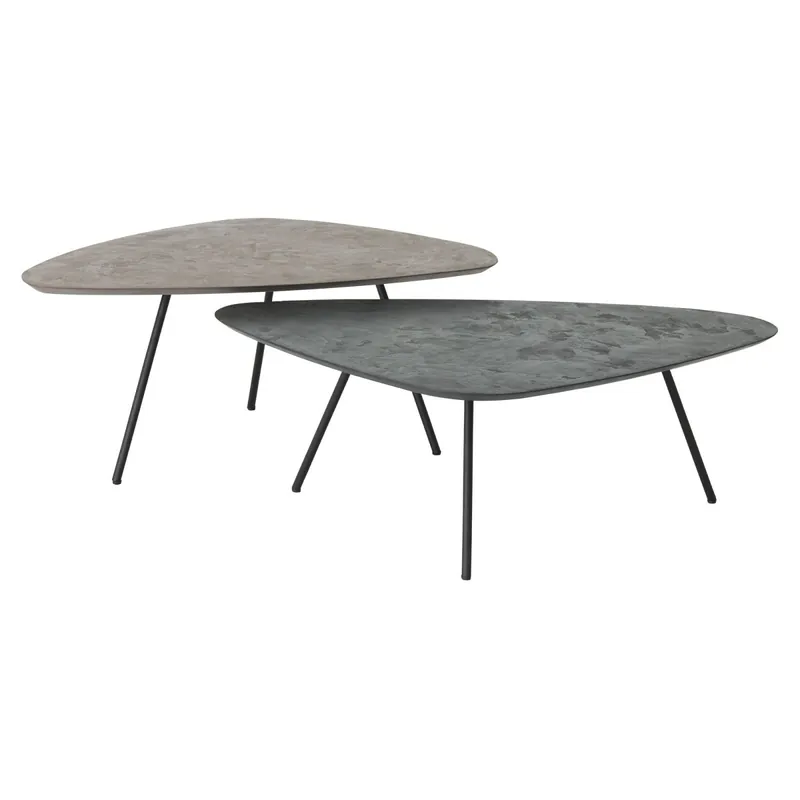Nur Für Kurze Zeit Plectro Earth Couchtische 2er-Set