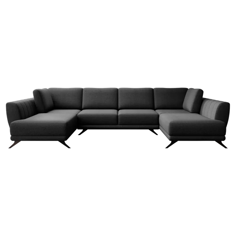 Larco Panorama-Ecksofa, ausziehbar Preisknaller