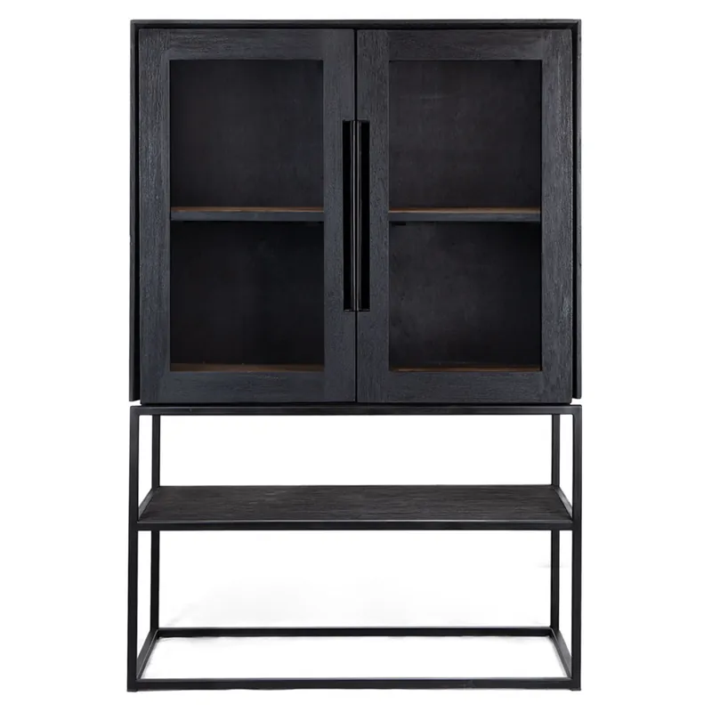 Begrenztes Angebot Karma Kleiderschrank 2 Türen 1 offenes Regal