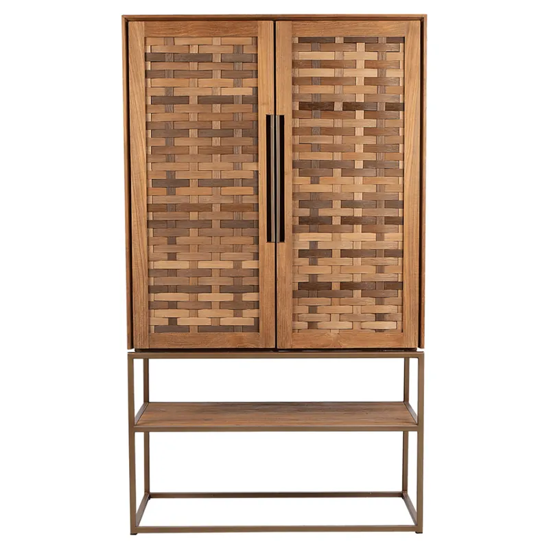 Echt Karma Schrank mit 2 Türen und 1 Rack