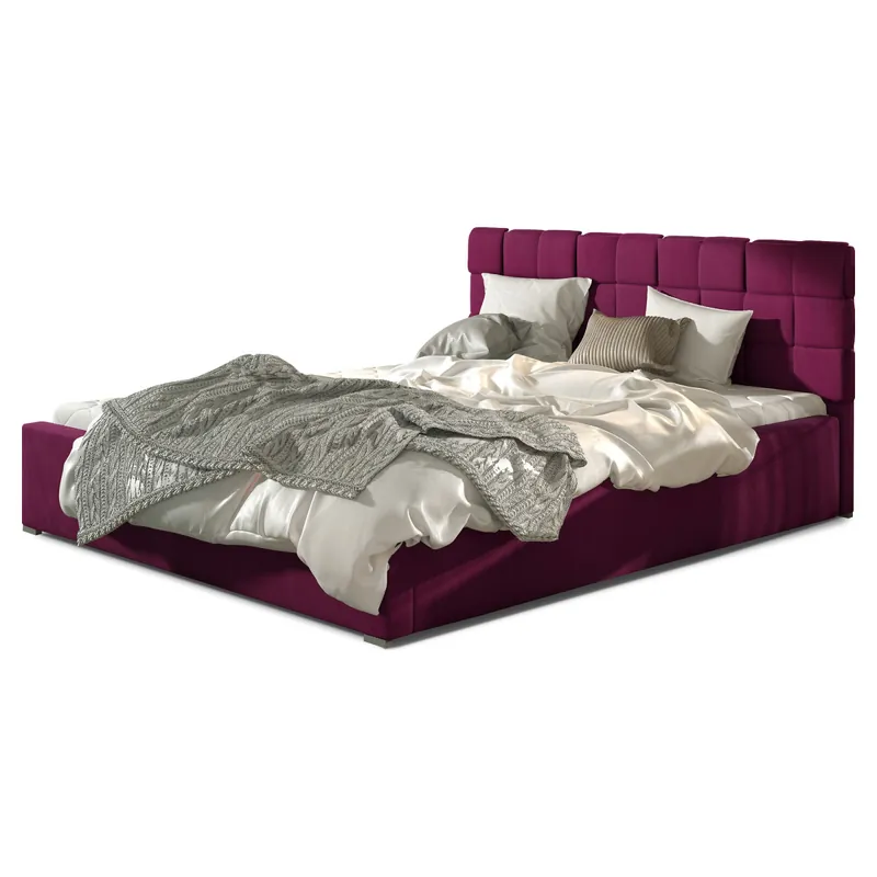 Großes Bett mit Holzrahmen Top-Preis