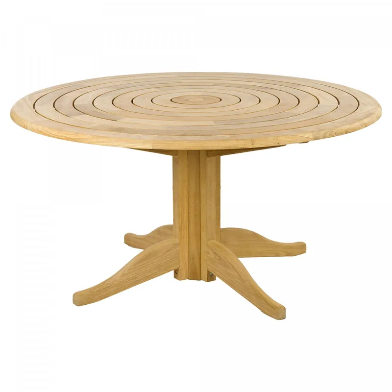Top-Seller Bengalischer runder Tisch aus Robel und runden Lattenrosten