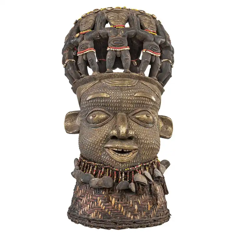 Zeremonielle Maske von Bamum Neue Kollektion