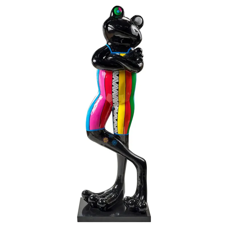 Expressversand Lelsie Frosch Gartenskulptur