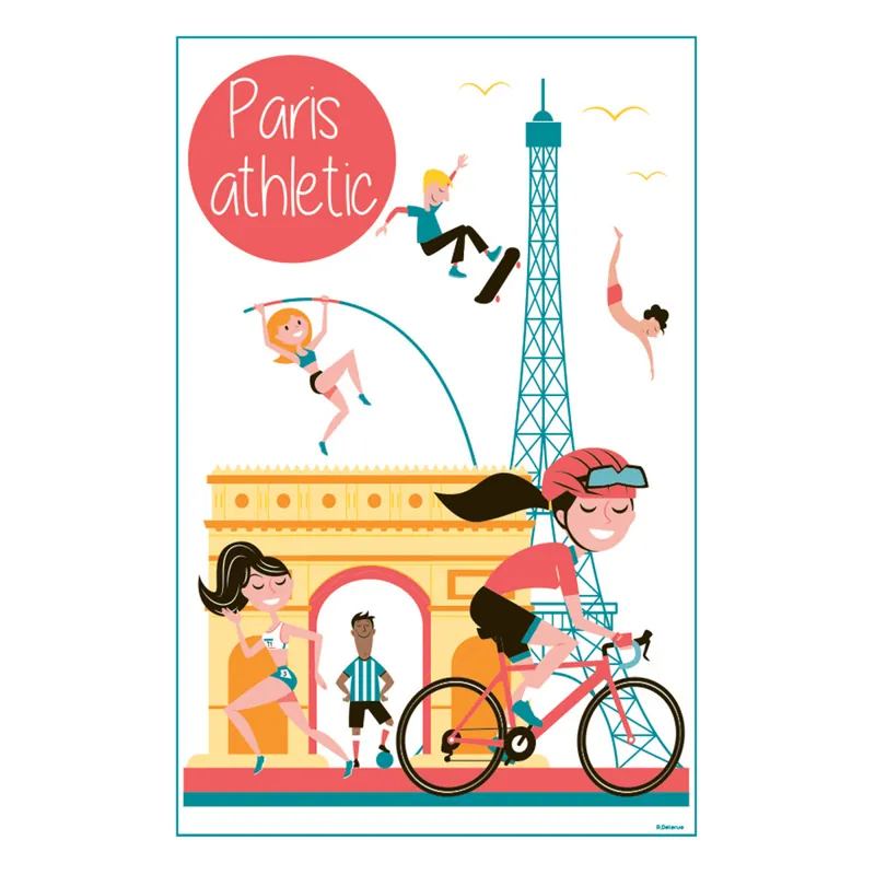 Echt Geschirrtuch Paris Athletic