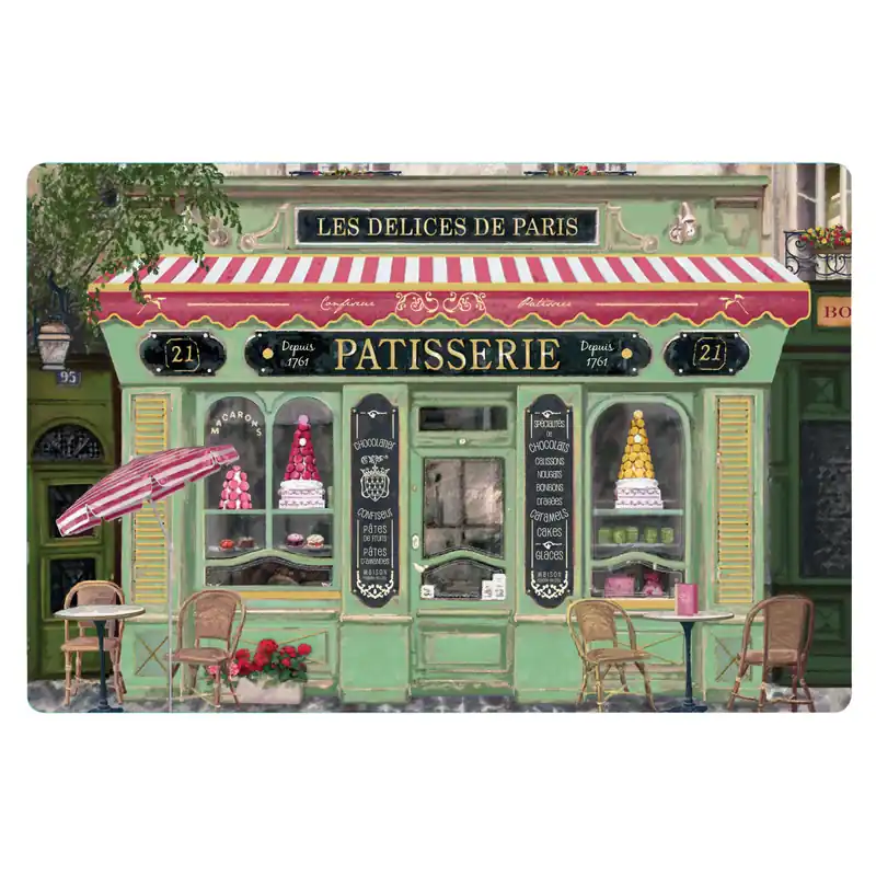 Schnäppchen Set mit 6 Tischsets Boutique Pâtisserie