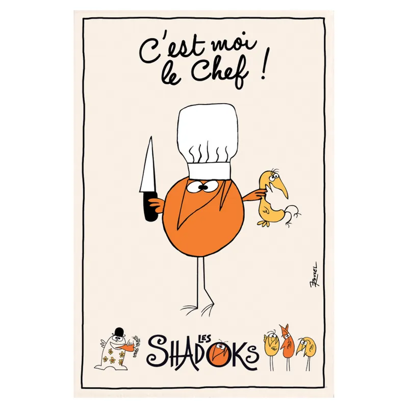 Shadoks Grand Chef Geschirrtuch Abverkauf