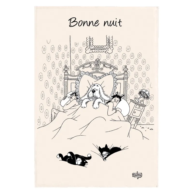 Dubout Bonne Nuit Geschirrtuch Rabatt