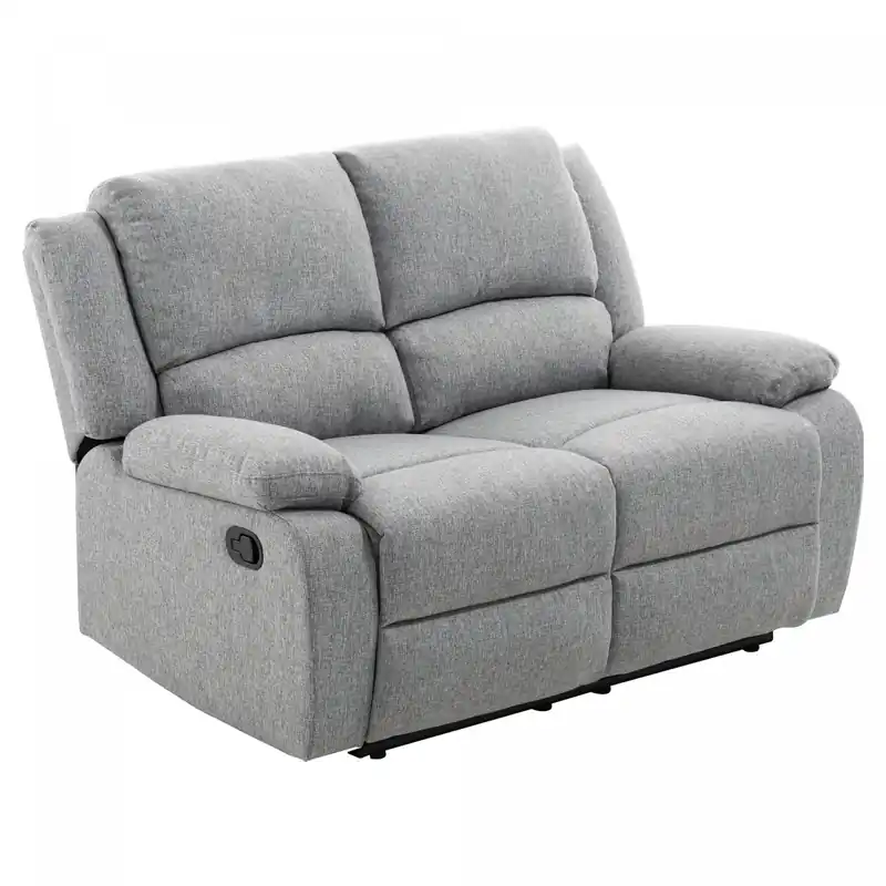 Sichere Zahlung 9121 Manuelles 2-Sitzer-Entspannungssofa aus Stoff