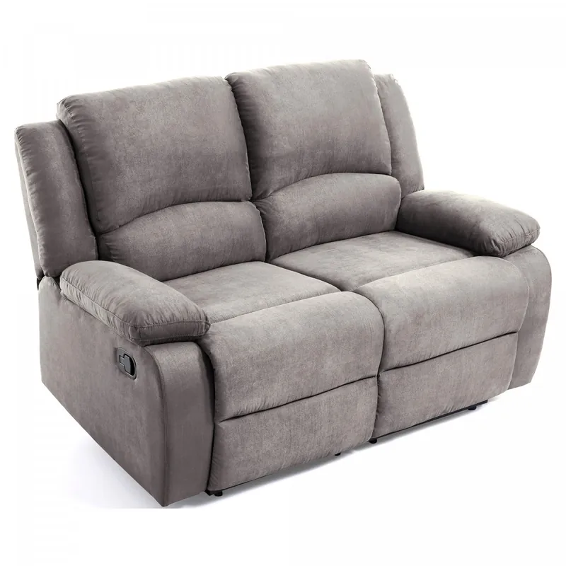 Mega-Angebot 9121 Manuelles 2-Sitzer-Mikrofaser-Entspannungssofa