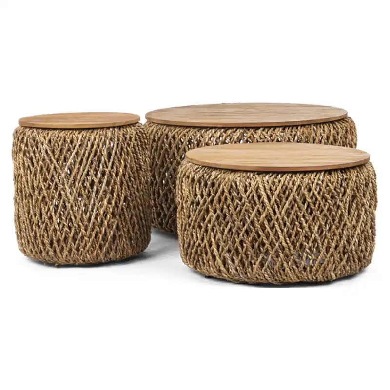 Neu Set von 3 Couchtischen Knut