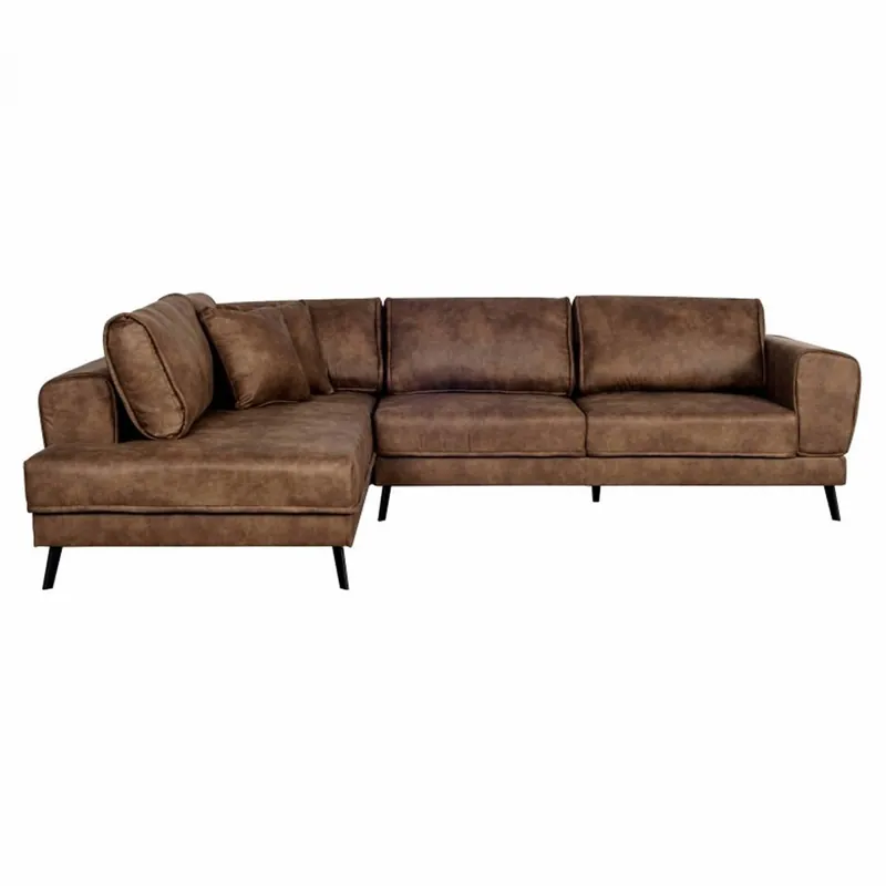 Wandelbares Ecksofa aus Stoff im Imperial Industrial Style mit 2 Truhen Nur Für Kurze Zeit