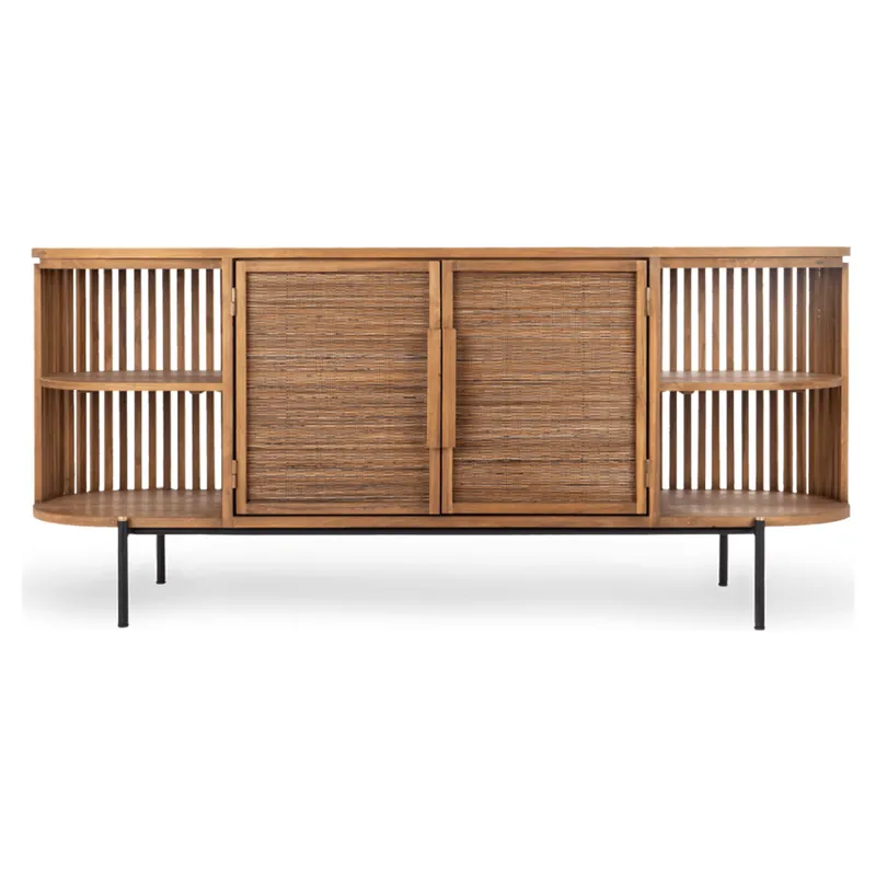 Coco Sideboard mit 2 Türen und 4 Regalen Garantierte Lieferung