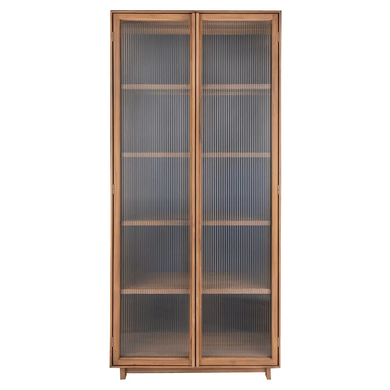 Zertifiziert Vitrine aus Bewegungsglas mit 2 Türen