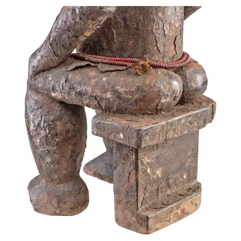 Igbo Ahnenskulptur Solange Der Vorrat Reicht
