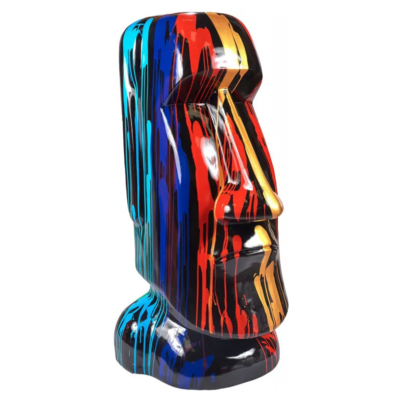 Moai Head Outdoor-Skulptur Mega-Angebot