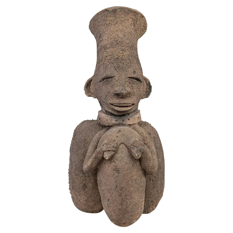 Kephalomorphe Mangbetu-Skulptur Heißes Angebot