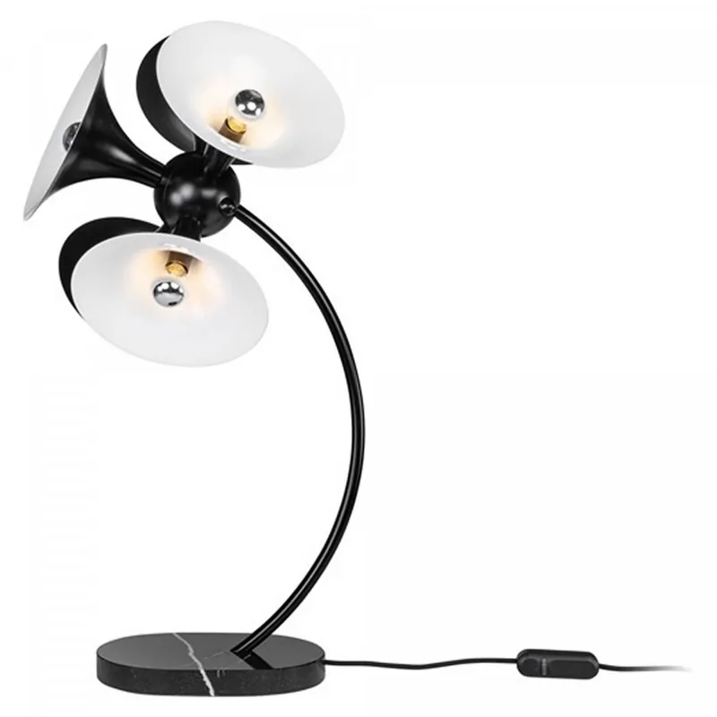 Abverkauf Jazz Tischlampe aus Aluminium