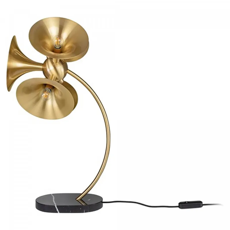 Jazz Tischlampe aus Messing Rabatt