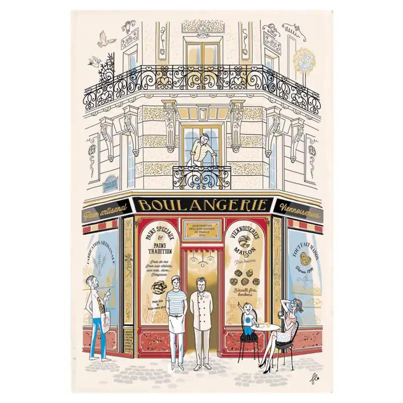 Facade Boulangerie Geschirrtuch Beliebt