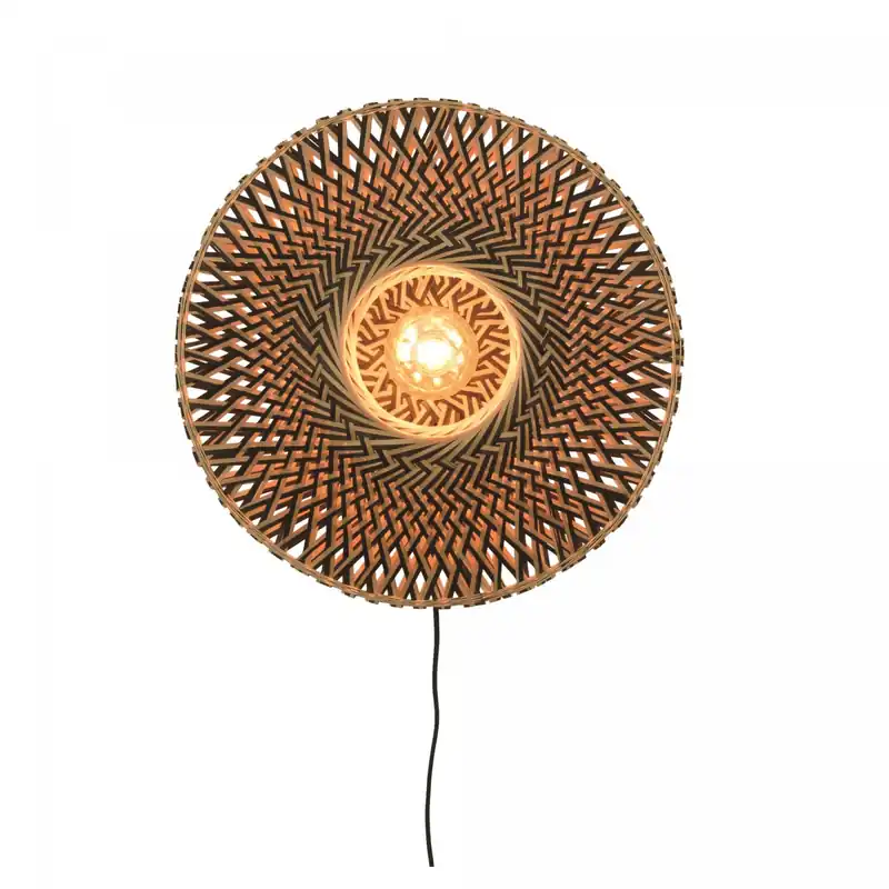 Neue Kollektion Wandleuchte Bali aus Bambus und Eisen