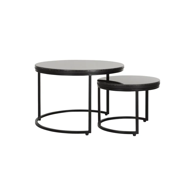 Sonderaktion Set aus 2 Couchtischen Palm Springs