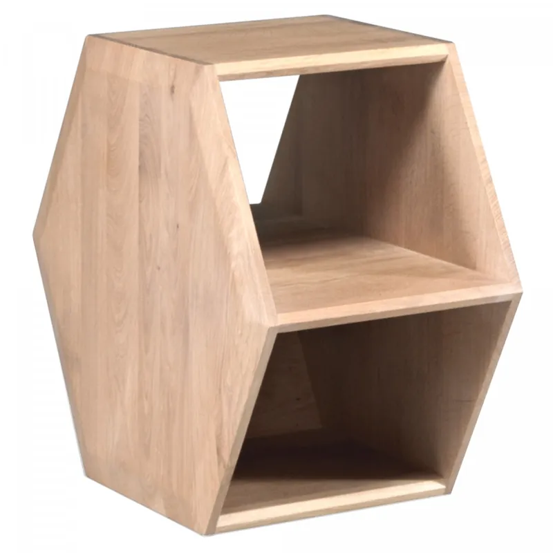 Neu Couchtisch oder Beistelltisch Hexa aus Eiche