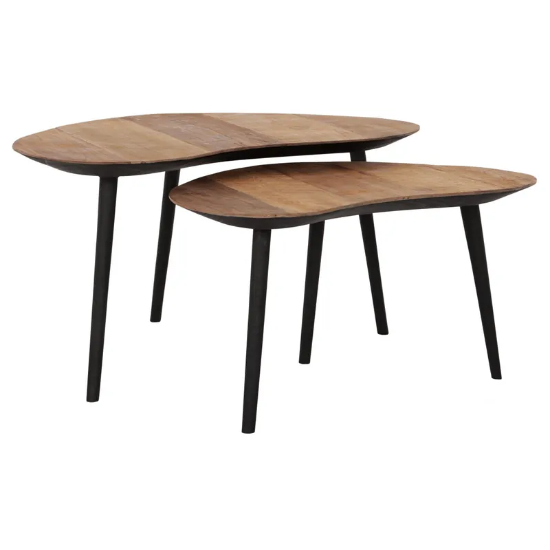 Highlight Set aus 2 Couchtischen Organus