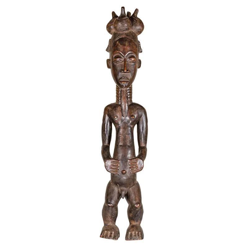 Aktuell Skulptur Baule Divination