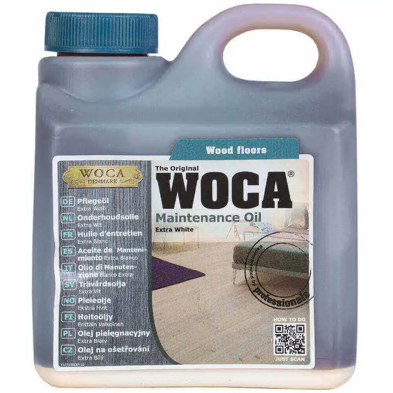 Sonderangebot WOCA Pflegeöl weiß 1000 ml