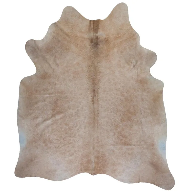 Neu Rinderfell beige