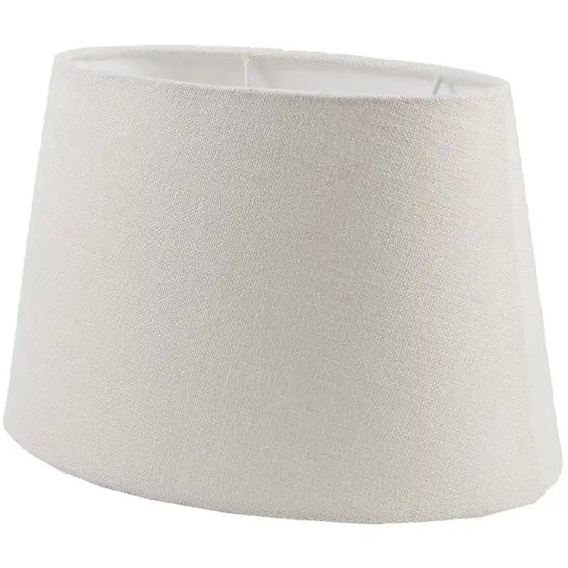 Neu Lampenschirm oval Pure Linen