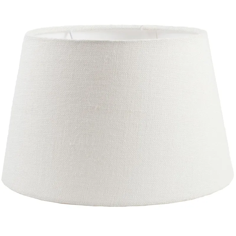 Lampenschirm Shallow Drum Pure Linen Solange Der Vorrat Reicht
