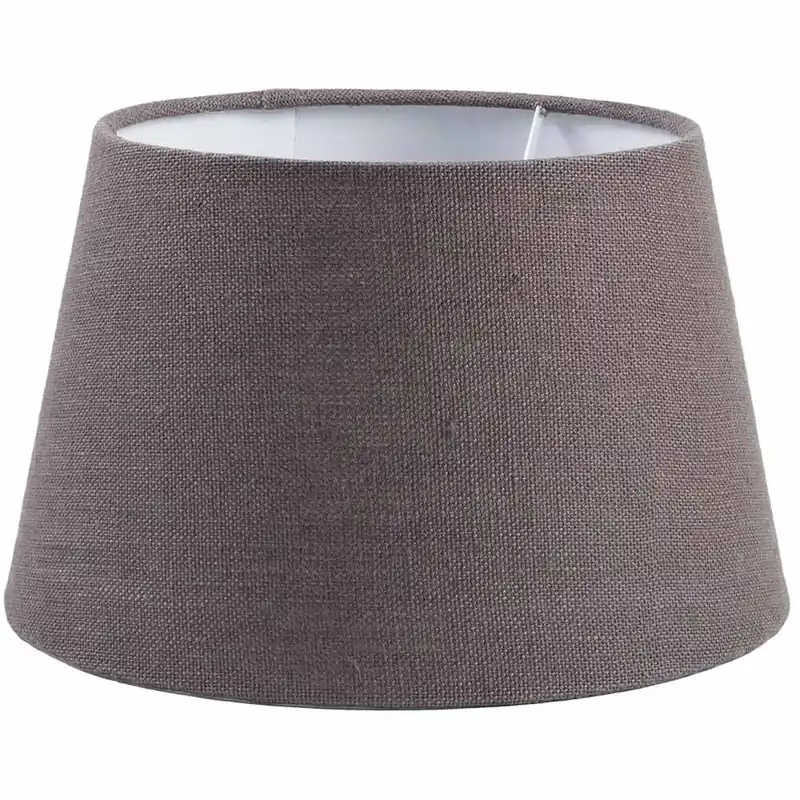 Online Kaufen Lampenschirm Shallow Drum Pure Linen