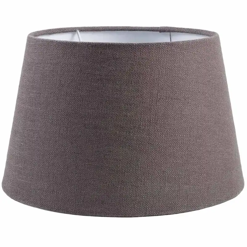 Saisonangebot Lampenschirm Shallow Drum Pure Linen