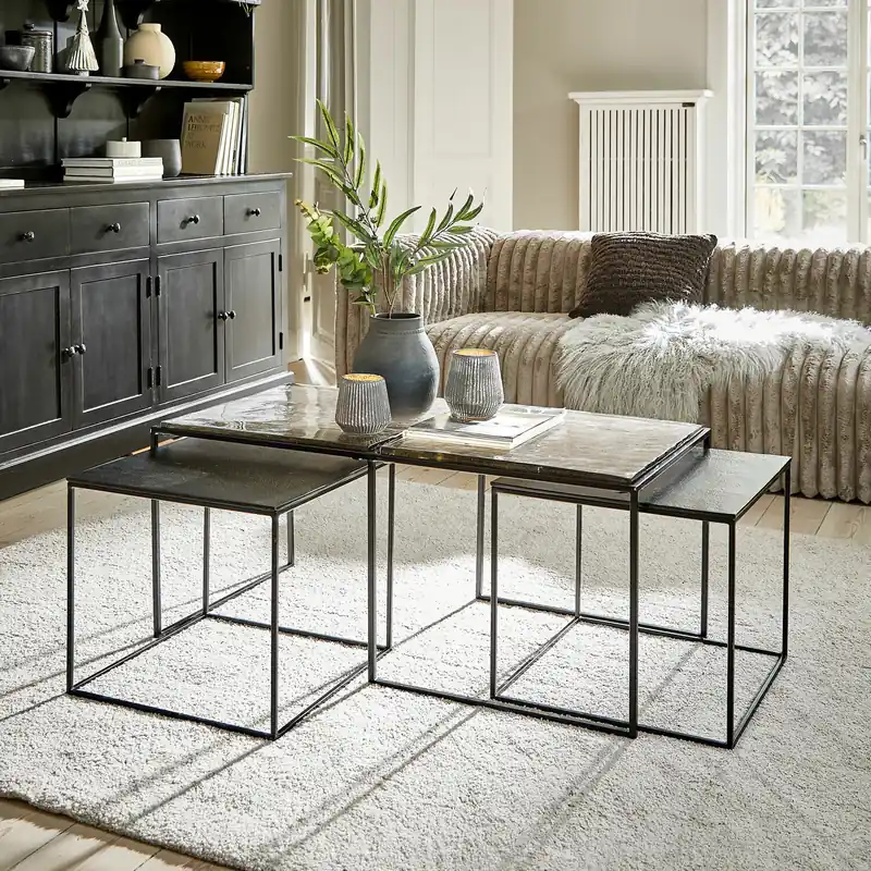 Must-Have Couchtisch 3er Set Moonvale