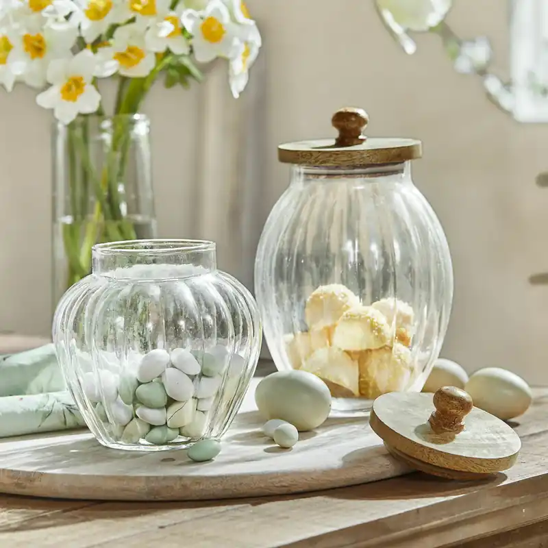 Preis Gesenkt Glasdose 2er Set Vionnée
