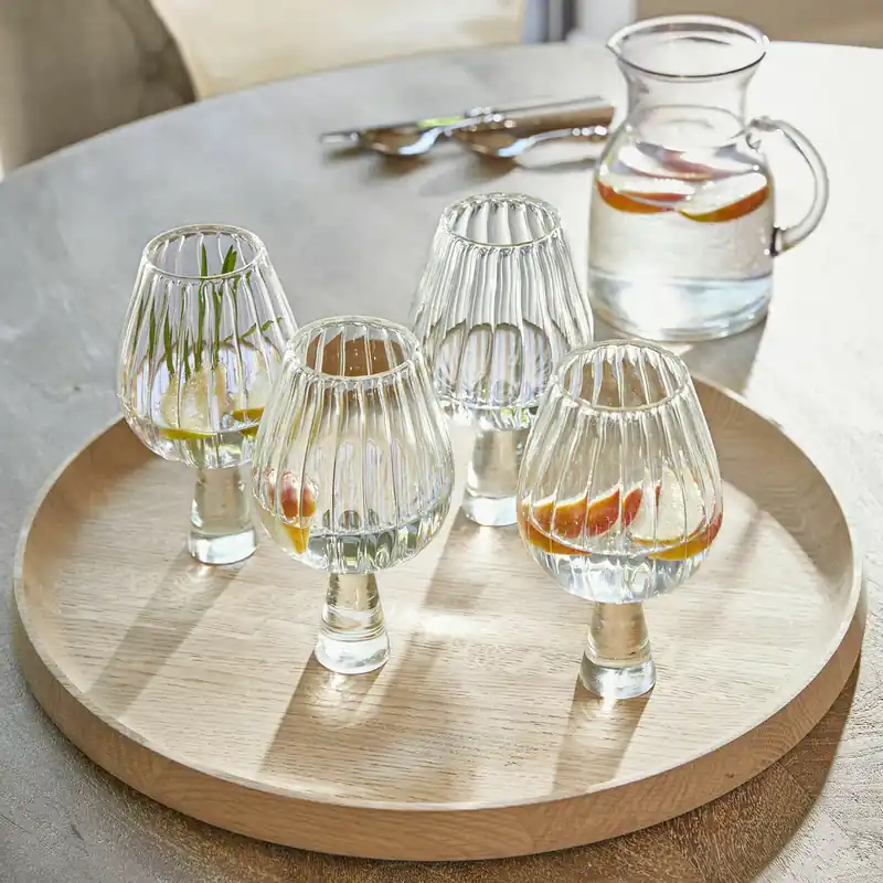 Markenware Glas 4er Set Bavella