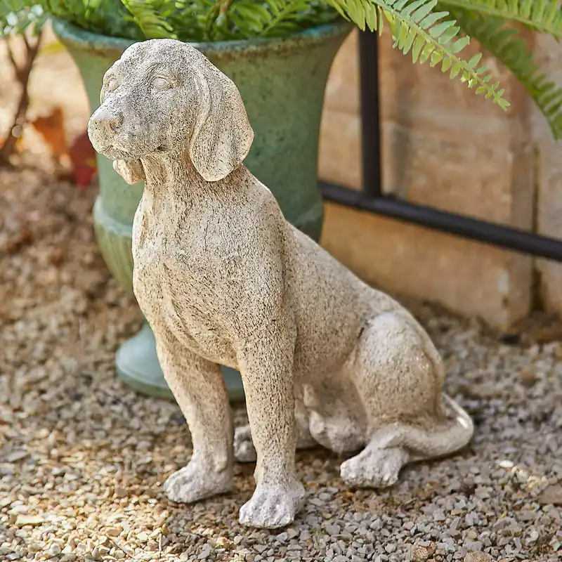 Begrenztes Angebot Deko-Hund Albinor