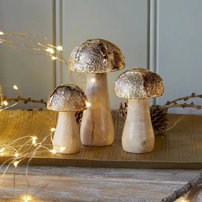 Deko-Pilz 3er Set Myrska Knallerangebot