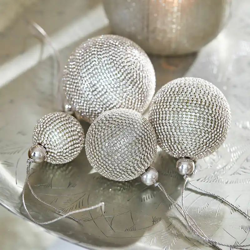 Weihnachtskugel 4er Set Varnor Neu