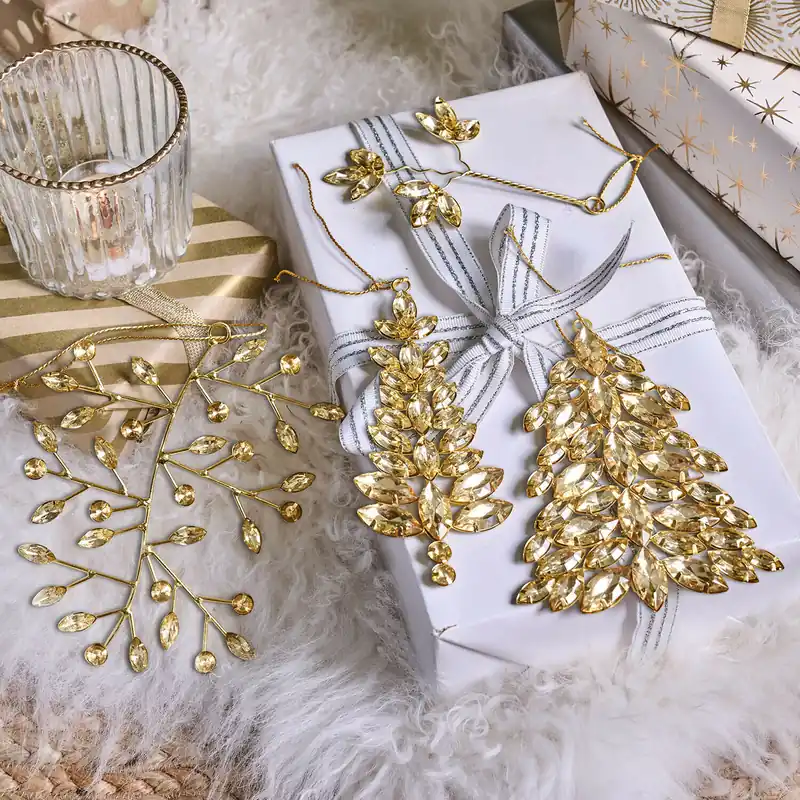 Weihnachtssschmuck 4er Set Zaniva Mega-Angebot