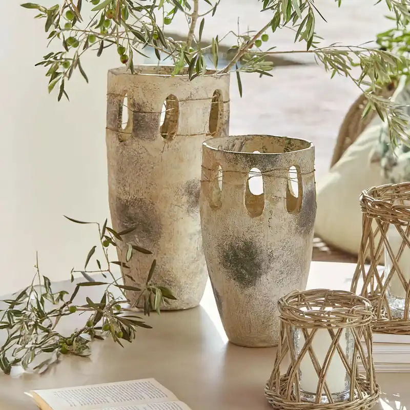 Markenprodukt Vase 2er Set Delunas