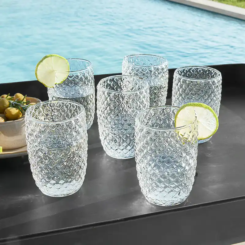 Rabatt Glas 6er Set Ivorias