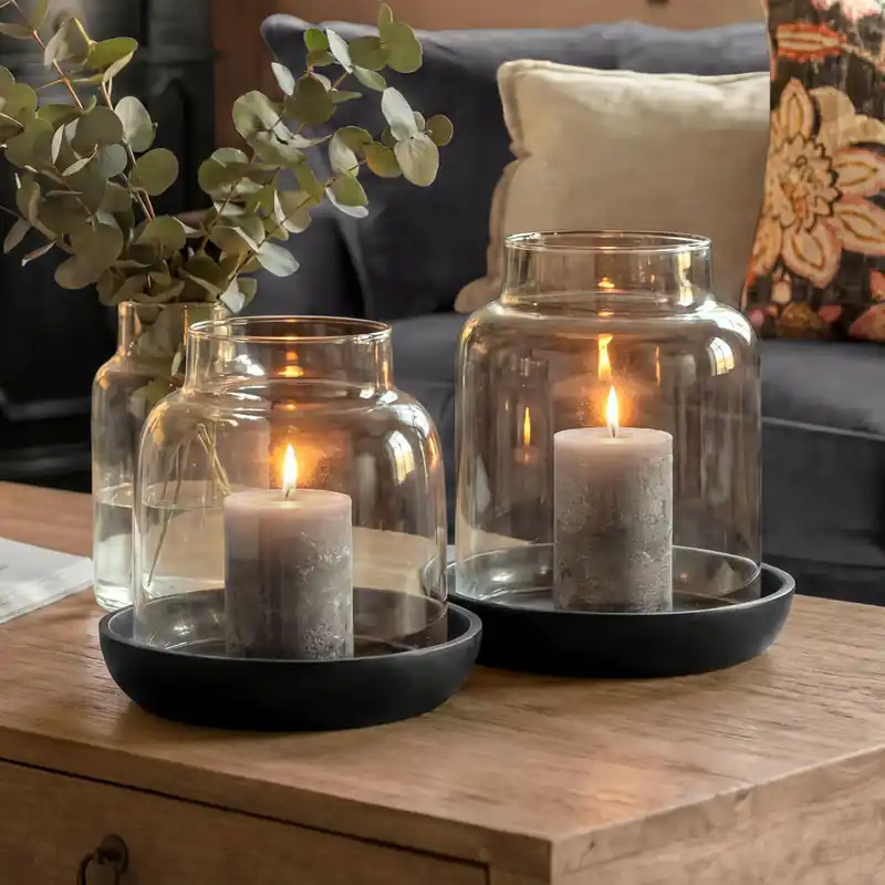 Neu Windlicht 2er Set Venturio