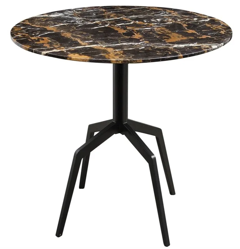Neue Kollektion Casa Padrino Luxus Esstisch Schwarz 80 x H. 76 cm - Esszimmermöbel