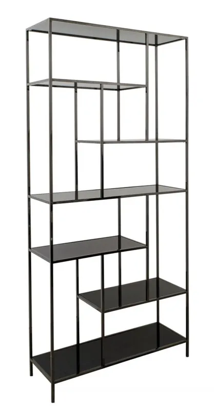 Echt Casa Padrino Luxus Wohnzimmerschrank 98 x 35 x H. 210 cm - Designer Wohnzmimmermöbel