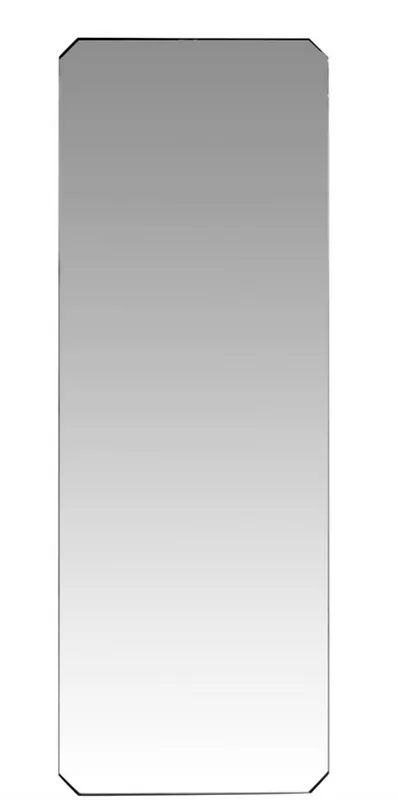 Casa Padrino Luxus Spiegel mit schwarz pulverbeschichteten Stahlrahmen 80 x H. 220 cm - Luxus Kollektion Preiswert