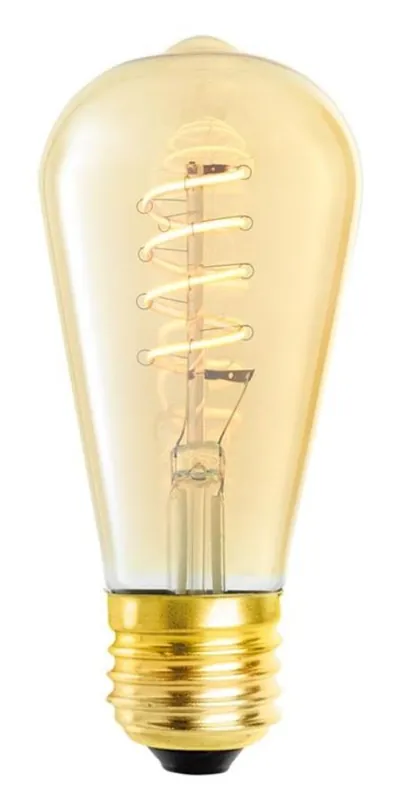 Casa Padrino Luxus Glühbirnen 4er Set Gold Ø 6,4 x H. 14,2 cm - Luxus Accessoires Nur Für Kurze Zeit